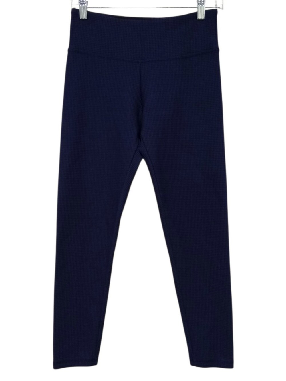 Strut-This x Flywheel Women’s Large Navy Waffle Textured Leggings